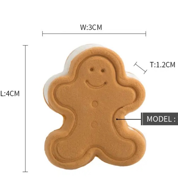 $1 CHRISTMAS COOKIE EARRINGS. NEW. $1 WITH ANY $10 ORDER OR MORE - Picture 7 of 16